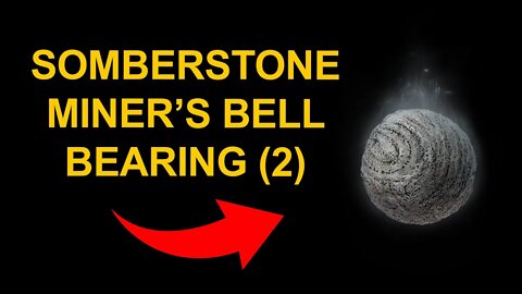 Somberstone Miner's Bell Bearing (2) & Dual Crystalians - Elden Ring