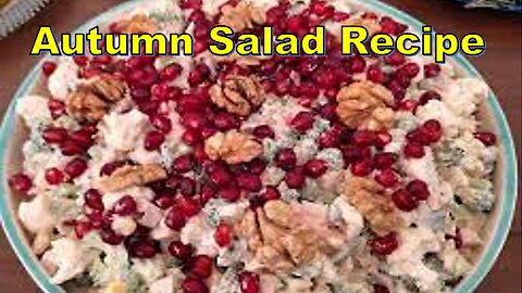 Autumn Harvest Delight: A Scrumptious Recipe for Fall Salad-4K