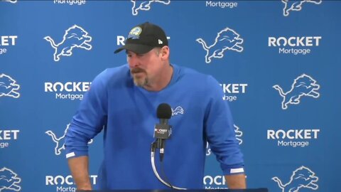 Lions' Dan Campbell: 'Best work is when you get your face kicked in'