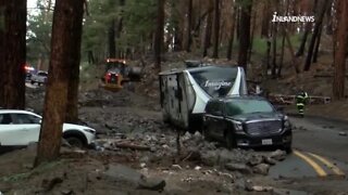 Mudslide closes Hwy. 38 in San Bernardino County