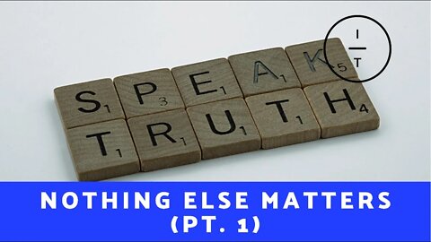 Nothing Else Matters (Part 1) | Ricardo Felisme | Immanuel Tabernacle Sunday Bible Study