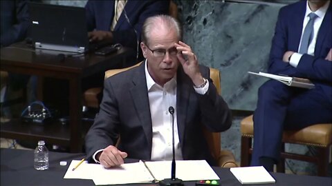 Senator Braun to AG Garland: "What has been done to bring Antifa & BLM rioters to justice?"