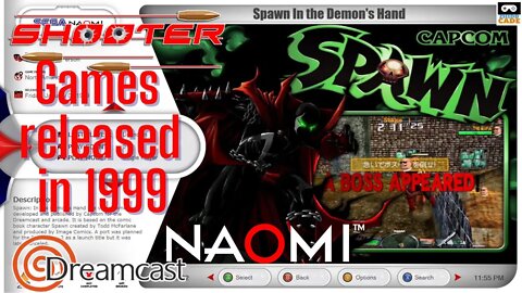 1999 released games - Shooter Games for Sega Dreamcast