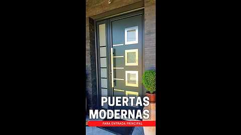 ✅💡 IDEAS DE PUERTAS MODERNAS PARA ENTRADA PRINCIPAL 🚪