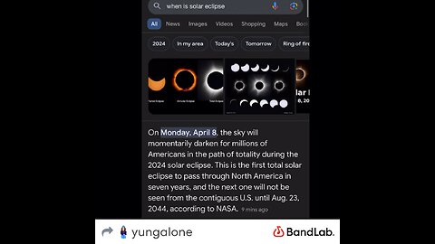 Yung Alone - Solar Eclipse (April 8th BandLab Special)