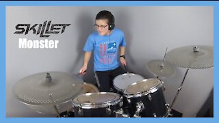 Monster : Skillet | Drum Cover - Artificial The Band