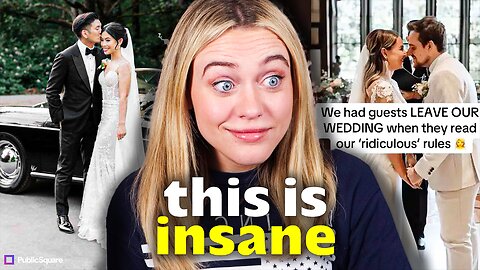 The Most RIDICULOUS Wedding Rules Ever | Isabel Brown LIVE