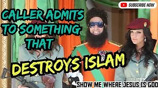 🔥DEBATE: Caller Admits To Something Which Destroys Islam When Debating Christian Prince