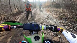 Navigating the mudholes on the logging roads! | New Years Singletrack 2020 | Ep 6 / 13