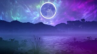 Relaxing Dark Mystery Music for Writing - Moonbeam Lake ★593