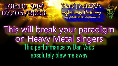 IGP10 347 - This will break your paradigm on Heavy Metal singers