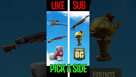 Which side is better? #shorts #fortnite