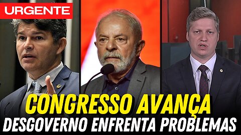 CONGRESSO BRASILEIRO AVANAÇA CONTRA DESGOVERNO LULA