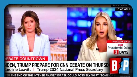CNN CUTS Trump Spox LIVE Over Debate Mod Criticism