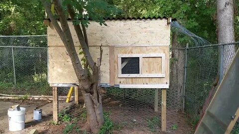 Project Chicken, The Coop is Finished!!!