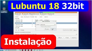 Como Instalar o Linux Lubuntu 18.04 LTS 32 bit (sabor oficial Canonical) em dual boot com o Windows