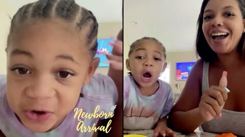 DJ Mustard & Chanel McFarlane's Son Kody Teases Mom By Misspelling His Name! 😅