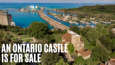 You Can Live In A Huge Irish Castle In Ontario & It's Way Cheaper Than It Looks