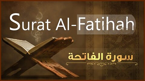 Surah Al-Fatihah (The Opener): Arabic,English and Urdu.