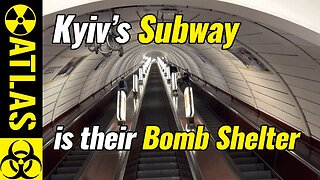 Experience Kyiv's 350 foot deep subway system and Bomb Shelter