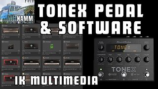 TONEX Pedal & Software IK Multimedia Booth NAMM 2023 - Amazing!