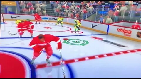 Amazing Breakaway Move Scores on Dominik Hasek - NHL Hitz 2002 Best Moments