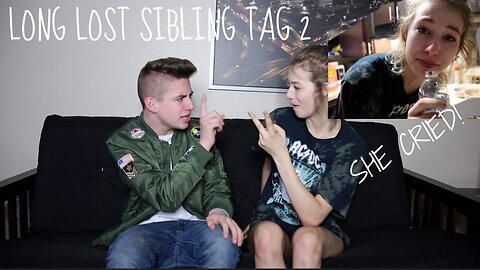 LONG LOST SIBLING TAG 2 *SHE CRIED* W/ Maddie Welborn Bruhitszach | Zach Clayton