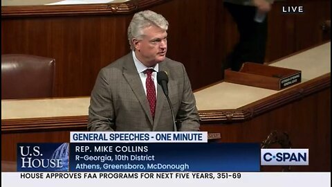 Rep. Mike Collins’ Floor Speech on House GOP’s Biden Criminal Investigation