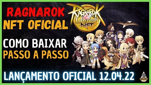 RAGNAROK NFT LABYRINTH - LANÇA HOJE 12.04.22 AS 21H (COMO BAIXAR PASSO A PASSO)