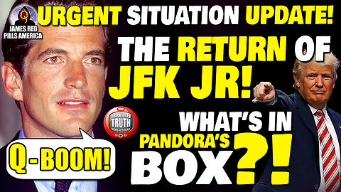 Q-Boom! The Return Of Jfk Jr - The Voice Of Q!!