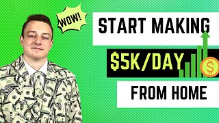 Start Making $5000 A Day As A Beginner With Cpa Marketing