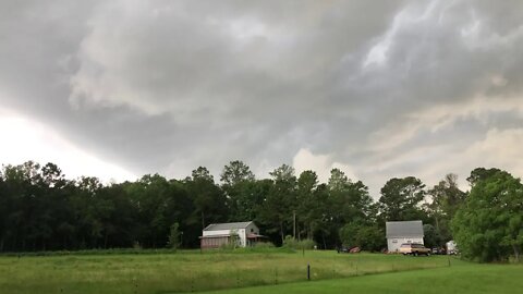 Just a summer storm rolling in.