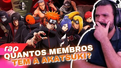 REAGINDO AO Rap da Akatsuki (Naruto) - OS NINJAS MAIS PROCURADOS DO MUNDO | NERD HITS