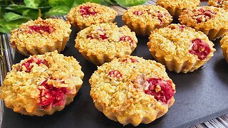1 cup oatmeal and raspberries! Healthy desserts in 5 minutes! Gluten free recipes!