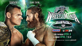 Sami Zayn vs Gunther Intercontinental Championship