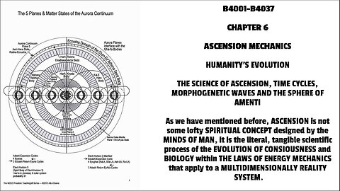 CHAPTER 6 ASCENSION MECHANICS HUMANITY’S EVOLUTION THE SCIENCE OF ASCENSION, TIME CYCLES, MORP