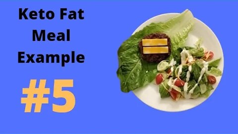 Keto Fat Meal Example No.5 for Keto Diet