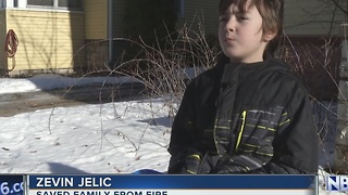 Boy Saves Family in Fond du Lac Fire