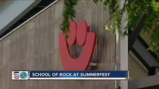 "School of Rock" brings music students to Summerfest lineup