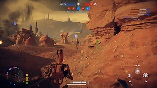 Beating Yoda to death with a sniper rifle