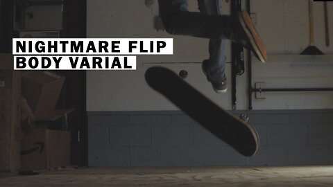 Slow Motion Video - Skateboarding 2023 - Nightmare Flip Body Varial