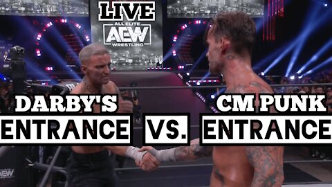'CM Punk' Entrance vs. 'Darby Allin' Entrance | Live AEW All Out Fan Footage