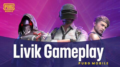 Livik Gameplay for Rank Push In Pubg Mobile...