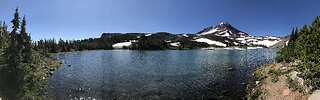 POLE CREEK TRAIL to CAMP LAKE. Central Oregon, USA