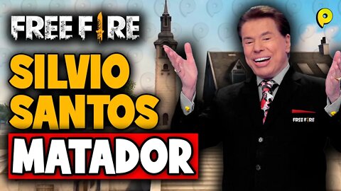 Free Fire com Silvio Santos Fake (Part. Guaxininha Play e Lives do Prestom)