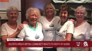 'British Ladies of the Palm Beaches' members react to Queen Elizabeth's death