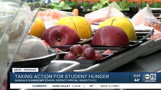 Glendale school official in Washington lobbying for school lunch funding