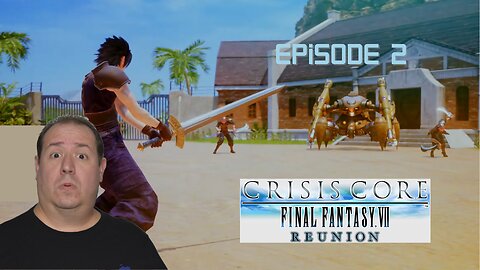 Final Fantasy fan plays Crisis Core for the first time | game play | episode 2