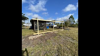 Work has finally started on our off-grid cabin!