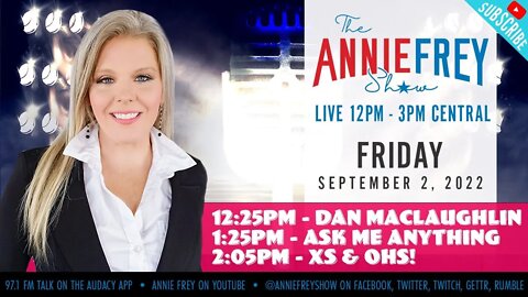 MAGA Republicans, Biden's Creepy Speech, and FRIDAY • Annie Frey Show 9/2/22